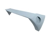 Seat Leon 2005–2012 DPT V-5 spoiler (2005-2009, om te spuiten) foto 6