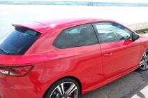 Seat Leon 2013–2020 Spoiler DPT V-1 (2-deurs, hoogglans zwart) foto 2