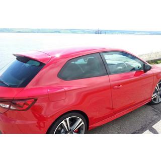 Spoiler DPT V-1 (2-deurs, hoogglans zwart) Seat Leon 2013–2020 foto 2