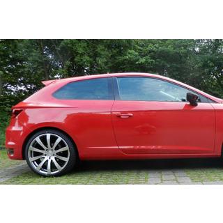 Spoiler DPT V-1 (2-deurs, hoogglans zwart) Seat Leon 2013–2020 foto 4