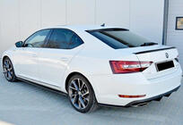 Skoda Superb 2015–2024 DPT V-1 spoiler (2015-2019, hoogglans zwart) foto 4