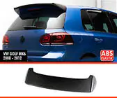 Volkswagen Golf 6 2008–2014 DPT V-2 spoiler (HB, hoogglans zwart) foto 1