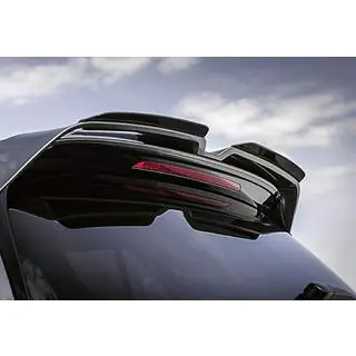 DPT V-4 spoiler (voor GTI / R HB, glanzend zwart) foto 2