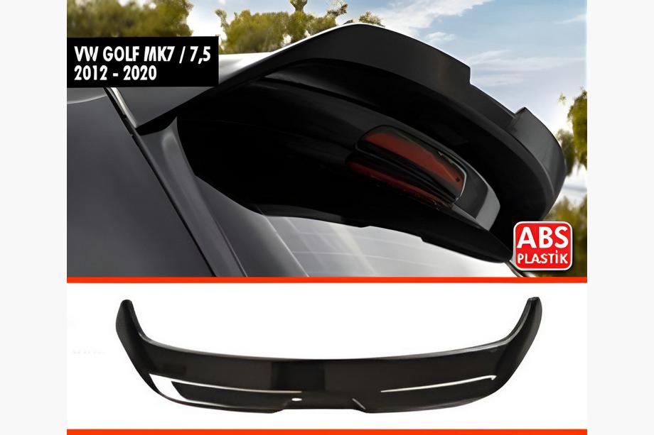 Volkswagen Golf 7/E-Golf 2012–2020 Spoiler DPT V-5 (voor Base HB, hoogglans zwart) Image