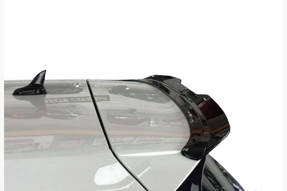 Volkswagen Golf 7/E-Golf 2012–2020 Spoiler DPT V-10 (voor GTI / R HB, glanzend zwart) Foto 3