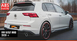 Volkswagen Golf 8 2019– Spoiler DPT V-3 (HB, hoogglans zwart) foto 1