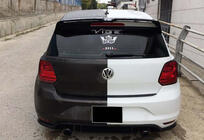 Volkswagen Polo 2010–2017 Spoiler DPT V-3 (HB, hoogglans zwart) foto 4