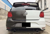 Volkswagen Polo 2010–2017 Spoiler DPT V-3 (HB, hoogglans zwart) foto 5