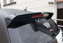 Volkswagen Polo 2010–2017 Spoiler DPT V-3 (HB, hoogglans zwart) foto 1