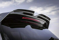 Volkswagen Polo 2010–2017 DPT V-4 spoiler (HB, glanzend zwart) foto 1