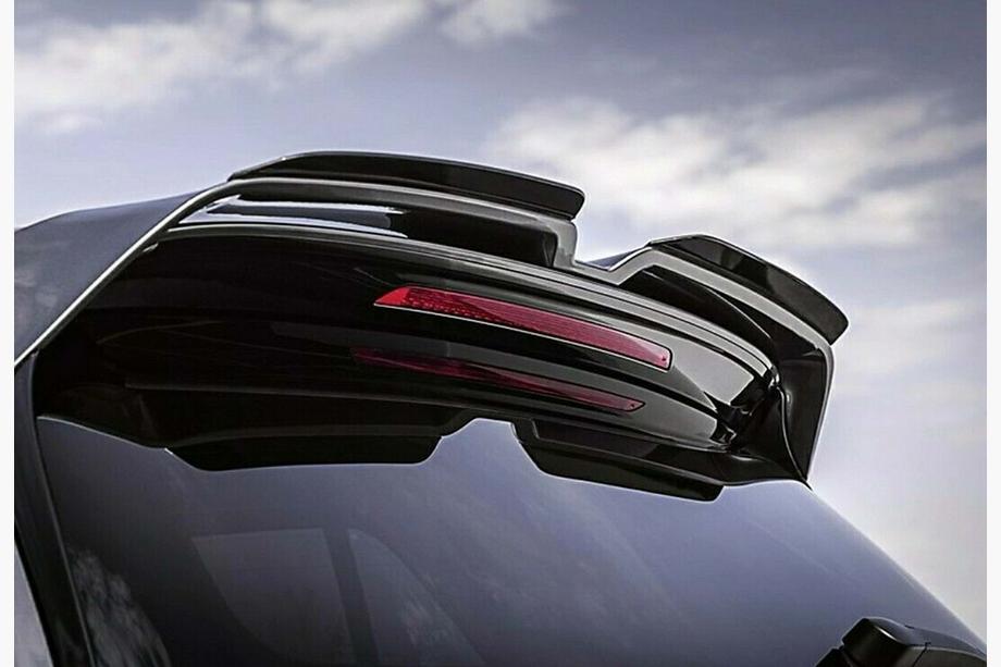 Volkswagen Polo 2010–2017 DPT V-4 spoiler (HB, glanzend zwart) Image