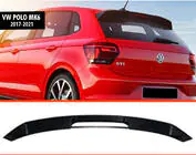 Volkswagen Polo 2017– DPT V-3 achterspoiler (2017-2021, HB, hoogglans zwart) foto 1
