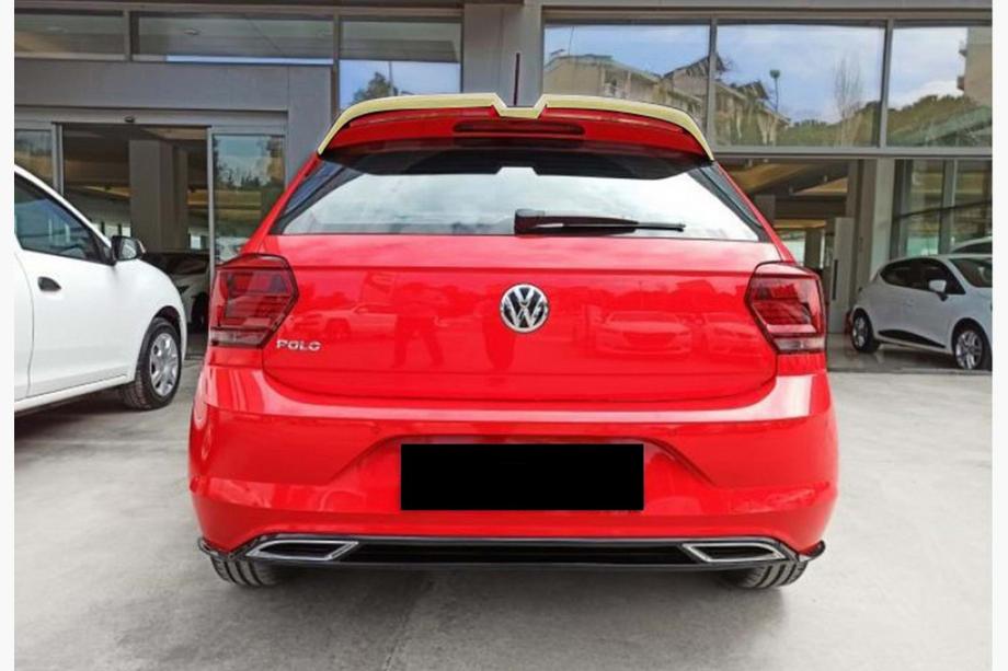 Volkswagen Polo 2017– Spoiler DPT V-4 (2017-2021, HB, glans zwart) Foto 4