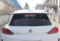 Volkswagen Scirocco 2008–2017 Spoiler DPT V-1 (2014-2017, hoogglans zwart) foto 1