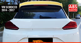 Volkswagen Scirocco 2008–2017 DPT V-2 spoiler (2014-2017, hoogglans zwart) foto 1