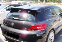 Volkswagen Scirocco 2008–2017 Spoiler DPT V-3 (2008-2013, hoogglans zwart) foto 1