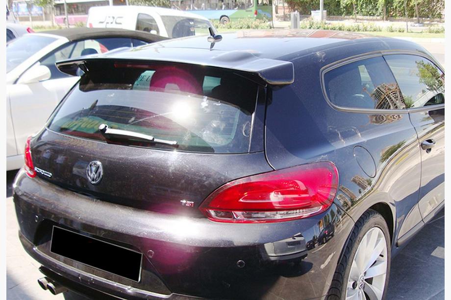 Volkswagen Scirocco 2008–2017 Spoiler DPT V-3 (2008-2013, hoogglans zwart) Image