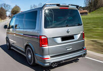 Volkswagen T6 2015–2024 DPT spoiler (hoogglans zwart) foto 3