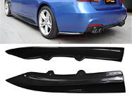BMW 3 Serie F30/F31 2012–2019 Achterste FLAP opzetstukken DPT (glanzend zwart) foto 1