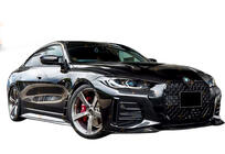 BMW 4-serie G22/23/26 2020– Voorlip spoiler DPT V-2 (voor G22/G23, hoogglans zwart) foto 4