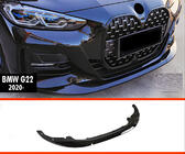 BMW 4-serie G22/23/26 2020– Voorlip spoiler DPT V-2 (voor G22/G23, hoogglans zwart) foto 1