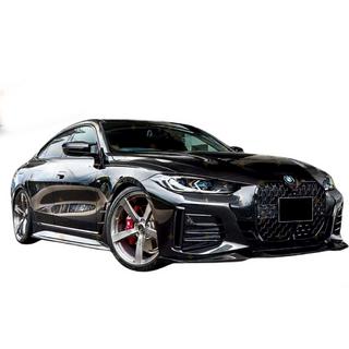 Voorlip spoiler DPT V-2 (voor G22/G23, hoogglans zwart) BMW 4-serie G22/23/26 2020– foto 4