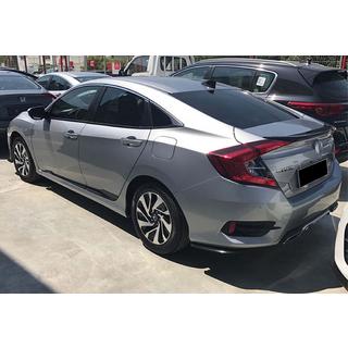 Achterste FLAP opzetstukken DPT (glanzend zwart) Honda Civic Sedan X 2016–2021 foto 2