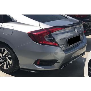 Achterste FLAP opzetstukken DPT (glanzend zwart) Honda Civic Sedan X 2016–2021 foto 1
