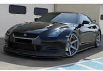 Nissan GT-R 2008–2025 DPT front bumper lip (hoogglans zwart) foto 4