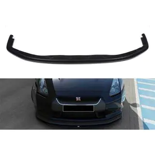 DPT front bumper lip (hoogglans zwart)