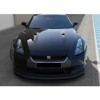 DPT front bumper lip (hoogglans zwart) foto 3