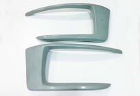 Seat Leon 2013–2020 Canards voor achterbumper DPT (2017-2020, 2 stuks, hoogglans zwart) foto 6
