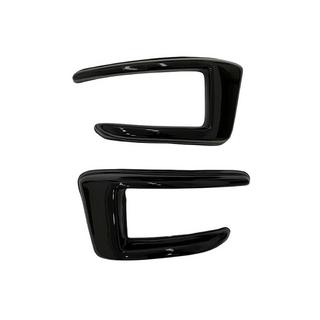 Canards voor achterbumper DPT (2017-2020, 2 stuks, hoogglans zwart) Seat Leon 2013–2020 foto 4