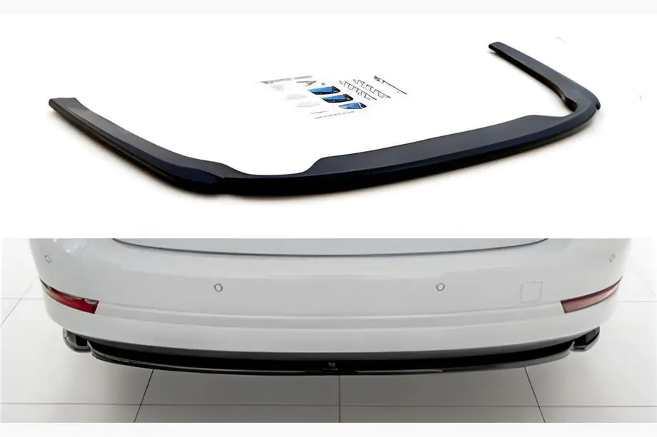 Skoda Octavia IV A8 2020– Achterdiffuser lip DPT (glans zwart) Image