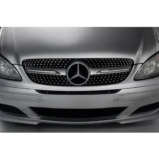 Voorgrille Diamond Silver (2004-2010) foto 1