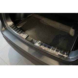RVS laaddrempelbeschermer achter Omsa Line (mat, RVS)