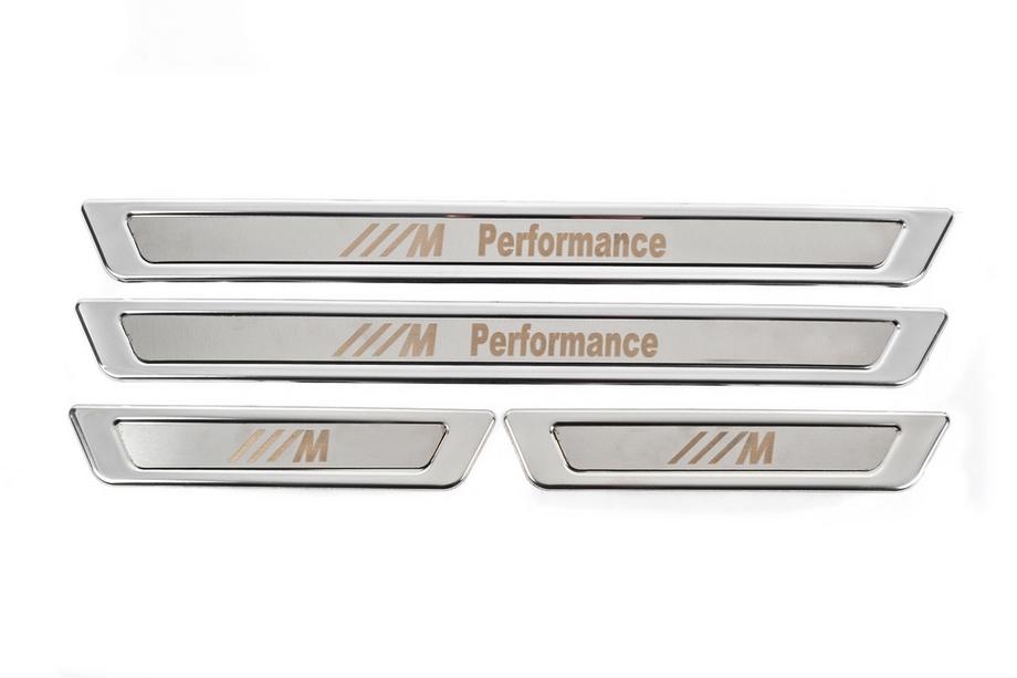 BMW Universele dorpellijsten BMW M Performance V-1 (4 stuks, RVS) Foto 5