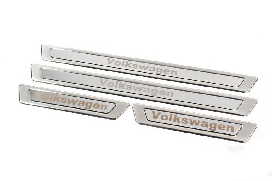 Volkswagen Universele instaplijsten Volkswagen V-1 (4 stuks, RVS) Foto 5