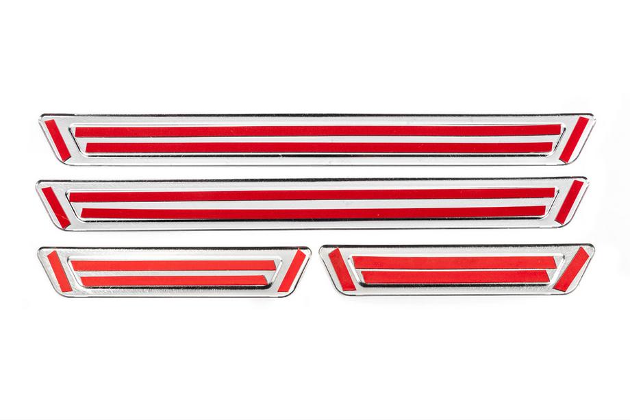 Opel Universele dorpellijsten Opel V-1 (4 stuks, roestvrij staal) Foto 4
