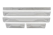 Toyota Universele dorpellijsten Toyota V-2 (4 stuks, RVS) foto 1