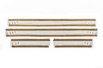 Toyota Universele dorpellijsten Toyota V-2 (4 stuks, RVS) foto 3