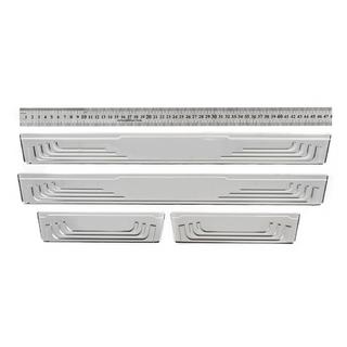 Universele dorpellijsten Toyota V-2 (4 stuks, RVS)