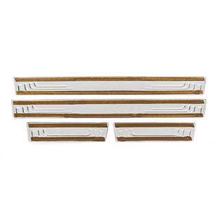 Dorpellijsten V-2 (4 stuks, RVS) foto 4