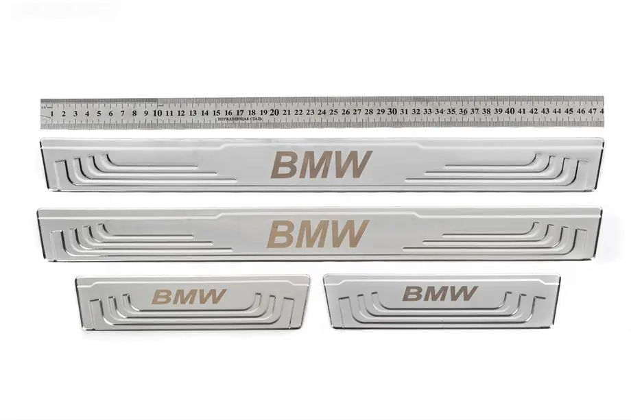 BMW Universele dorpellijsten BMW V-2 (4 stuks, RVS) Foto 1