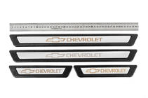 Chevrolet Universele dorpellijsten Chevrolet V-3 (4 stuks, RVS) foto 1