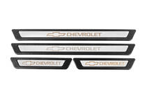 Chevrolet Universele dorpellijsten Chevrolet V-3 (4 stuks, RVS) foto 2