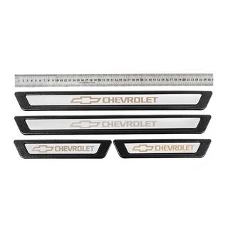 Universele dorpellijsten Chevrolet V-3 (4 stuks, RVS)