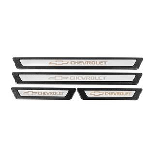 Universele dorpellijsten Chevrolet V-3 (4 stuks, RVS) foto 2