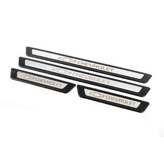 Universele dorpellijsten Chevrolet V-3 (4 stuks, RVS) foto 3