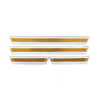 Universele dorpellijsten Chevrolet V-3 (4 stuks, RVS) foto 4
